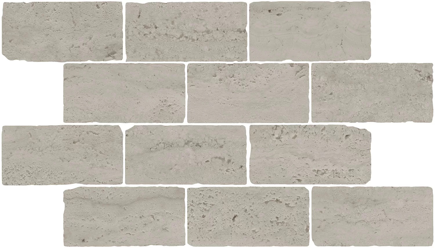 KERAMA MARAZZI Бордюр Сан-Марко мозаичный серый матовый обрезной 46,5x26,5x0,9