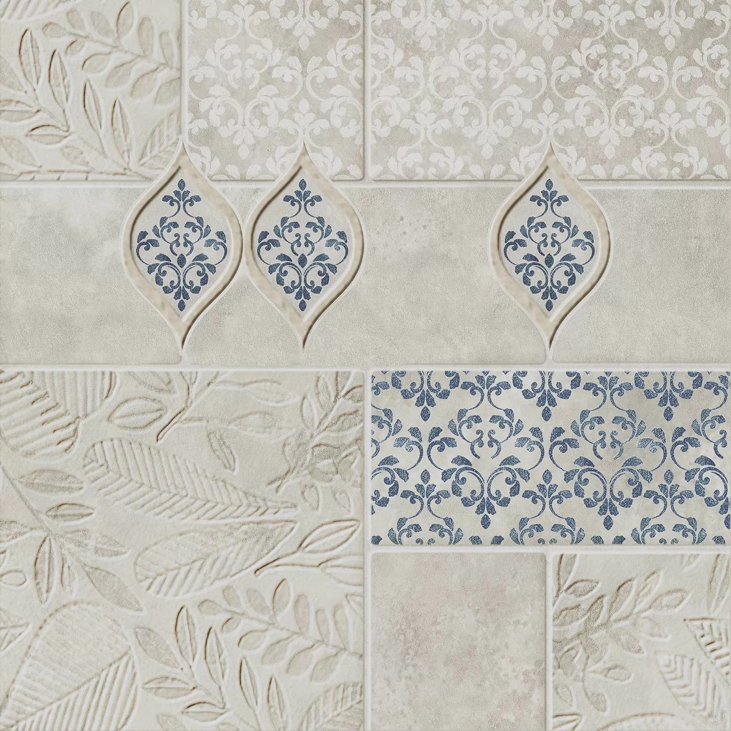 KERAMA MARAZZI Декор Сиена 1 матовый 20x20x0,8