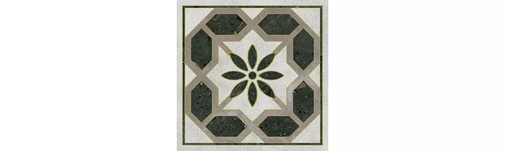 KERAMA MARAZZI Вставка Серенада 3 лаппатированный обрезной 7,2x7,2x0,9