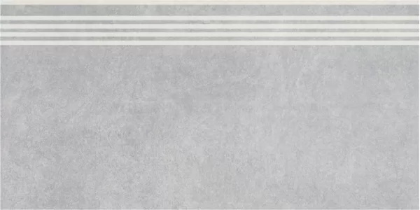 KERAMA MARAZZI Ступень Королевская дорога серый светлый обрезной 30x60x0,9