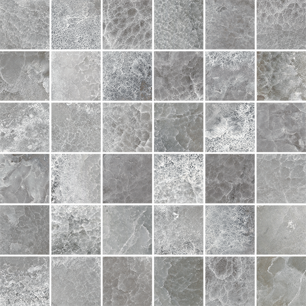 TAGINA Onyx Diamond Mos Grey Agate Luc 30x30