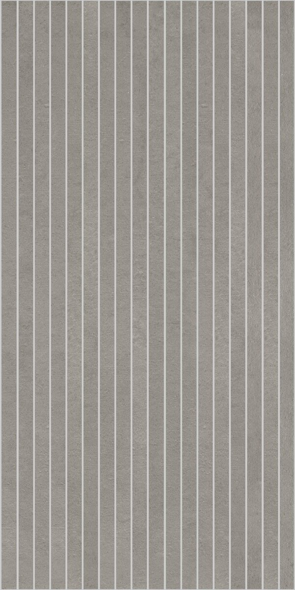 GIGACER Concrete Iron Concrete Ret. Stripes Mosaic 30x60