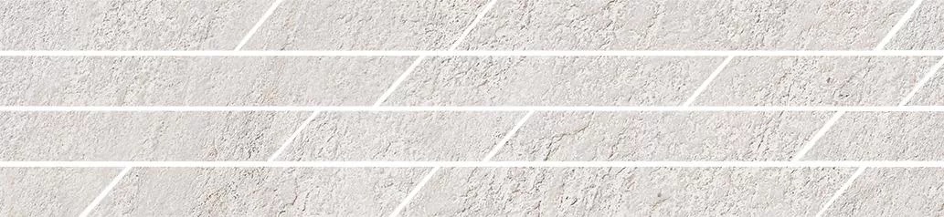 KERAMA MARAZZI Бордюр Гренель серый светлый мозаичный 46,8x9,8x0,9
