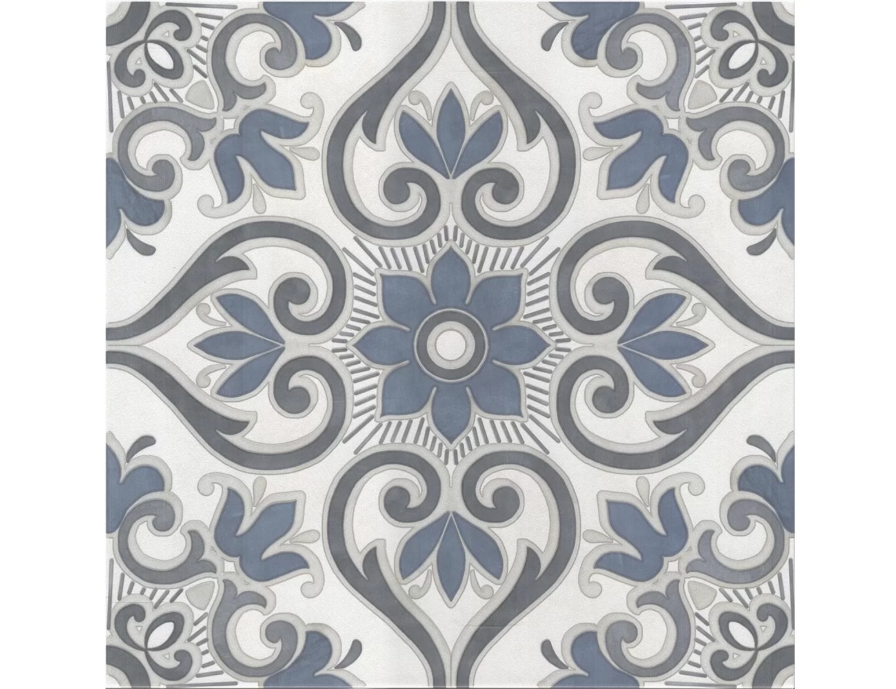 KERAMA MARAZZI Декор Про Чементо 2 матовый обрезной 40,2x40,2x0,8
