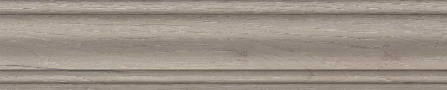 KERAMA MARAZZI Плинтус Тровазо серый матовый 39,8x8x1,55