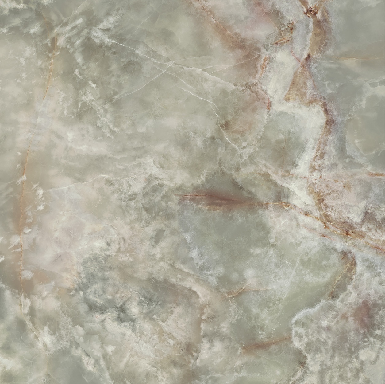 KERAMA MARAZZI Сен-Тропе зелёный светлый лаппатированный обрезной 60x60x0,9