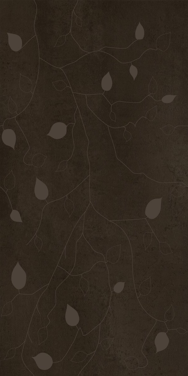 GIGACER Concrete Signs Brown Buds 60x120