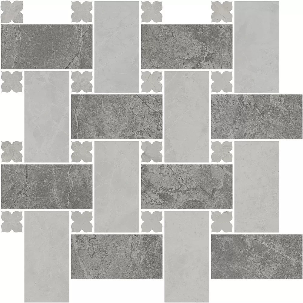 KERAMA MARAZZI Декор Риальто 2 наборный матовый 43,5x43,5x0,9