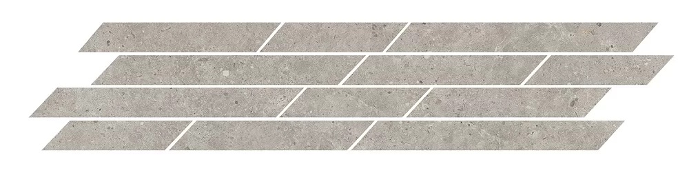 KERAMA MARAZZI Декор Риккарди мозаичный серый светлый матовый 46,8x9,8x0,9