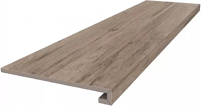 KERAMA MARAZZI Ступень клееная Про Вуд бежевый темный 33x119,5x0,9
