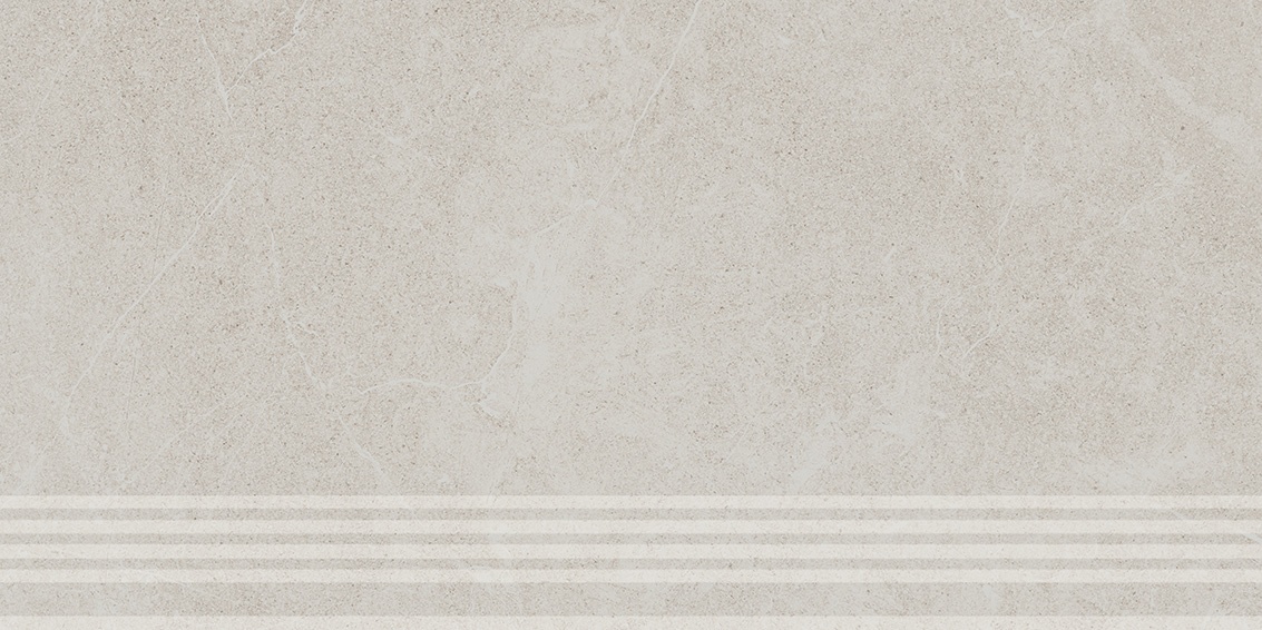 KERAMA MARAZZI Ступень Эстерель белый матовый обрезной 30x60x0,9