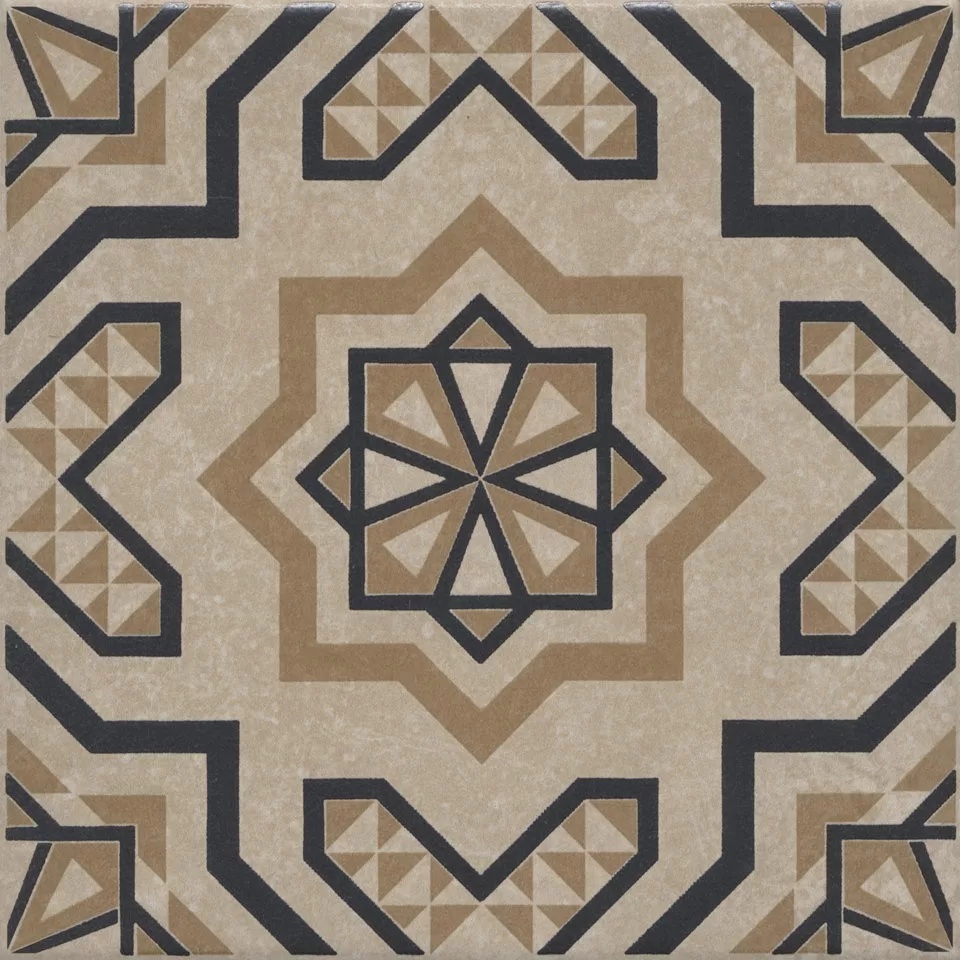 KERAMA MARAZZI Декор Касабланка бежевый светлый матовый 20x20x0,8