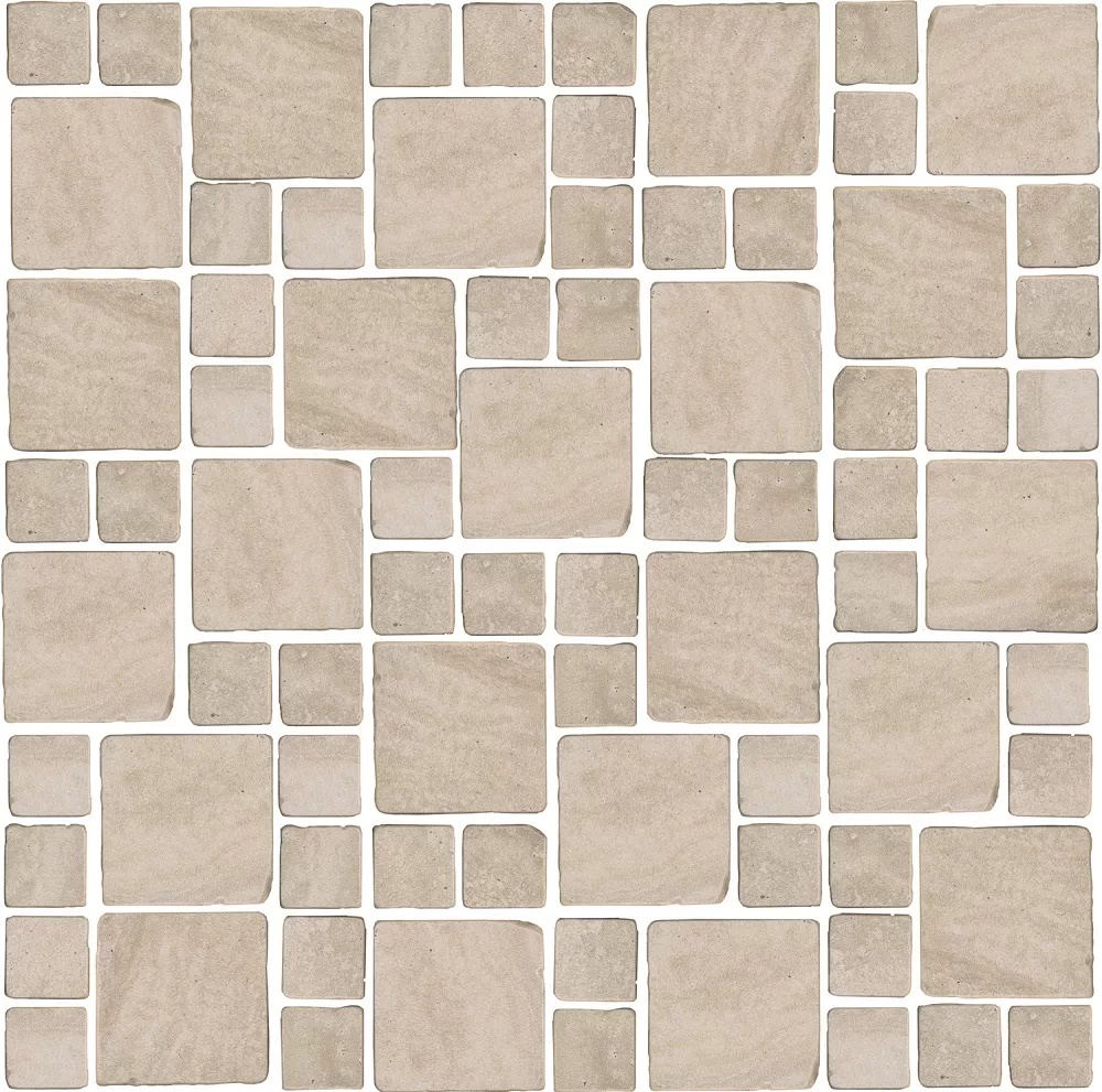 KERAMA MARAZZI Декор Риальто Антика 3 мозаичный бежевый матовый 30х30х0,9