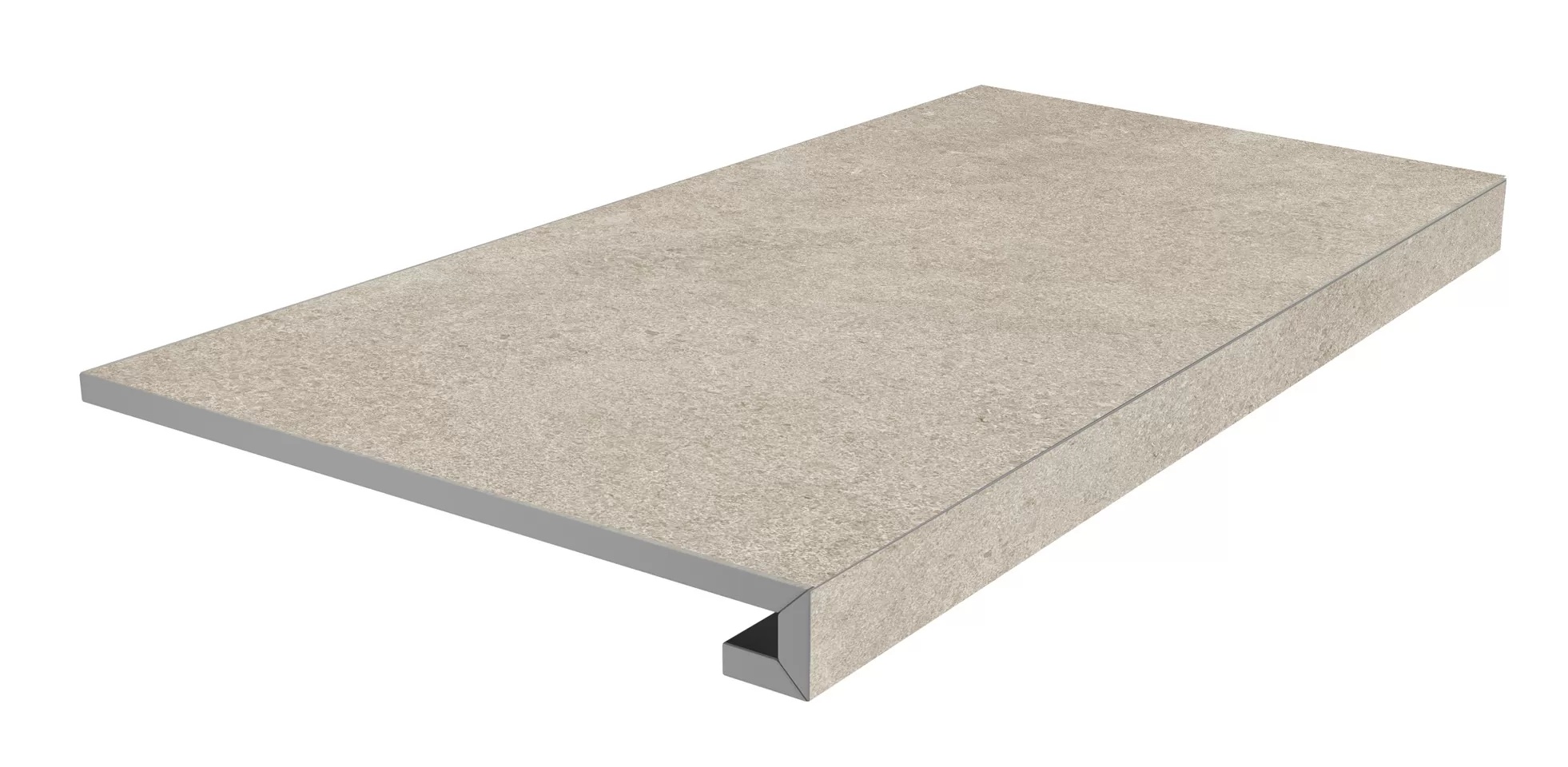 KERAMA MARAZZI Ступень фронтальная клееная Портленд бежевый светлый матовый обрезной 33x80x0,9