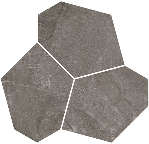 KERAMA MARAZZI Декор Марсель наборный серый матовый обрезной 26,5x25,5x0,9