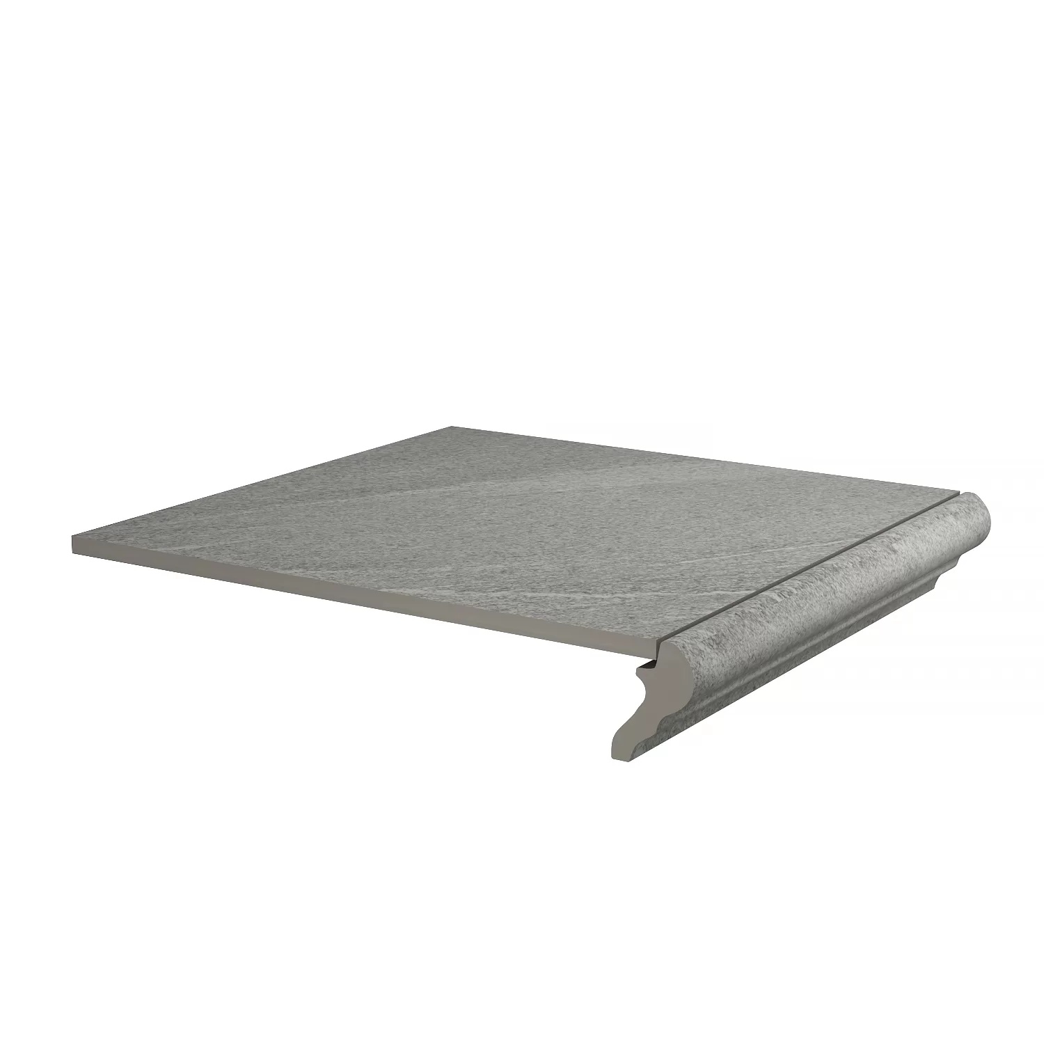 KERAMA MARAZZI Ступень фронтальная Бореале серый  30x30x0,8