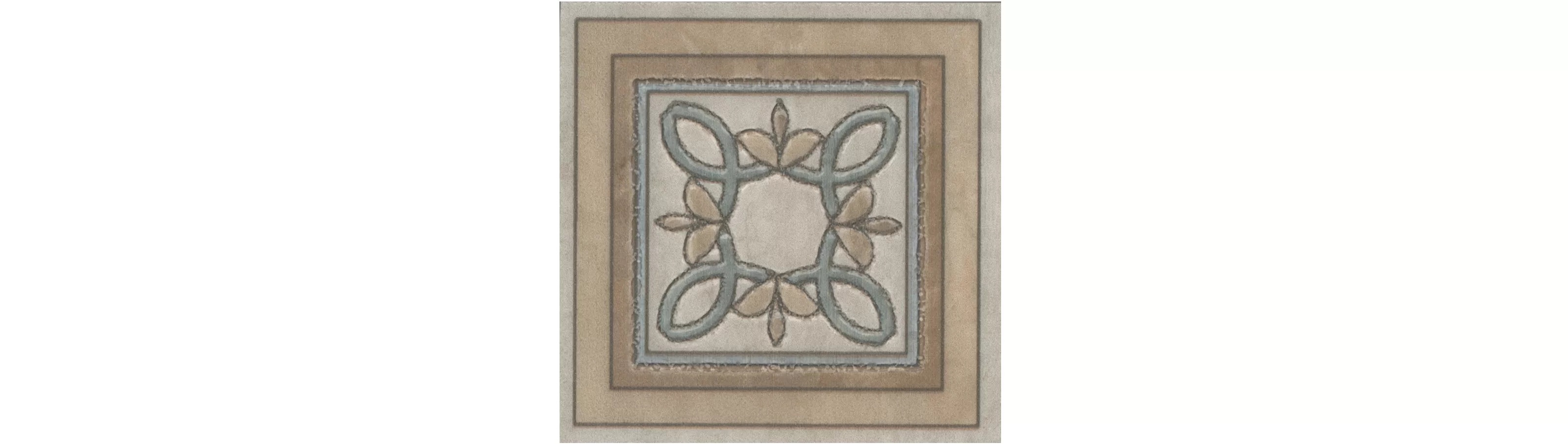 KERAMA MARAZZI Декор Эвора глянцевый 9,6x9,6x0,9