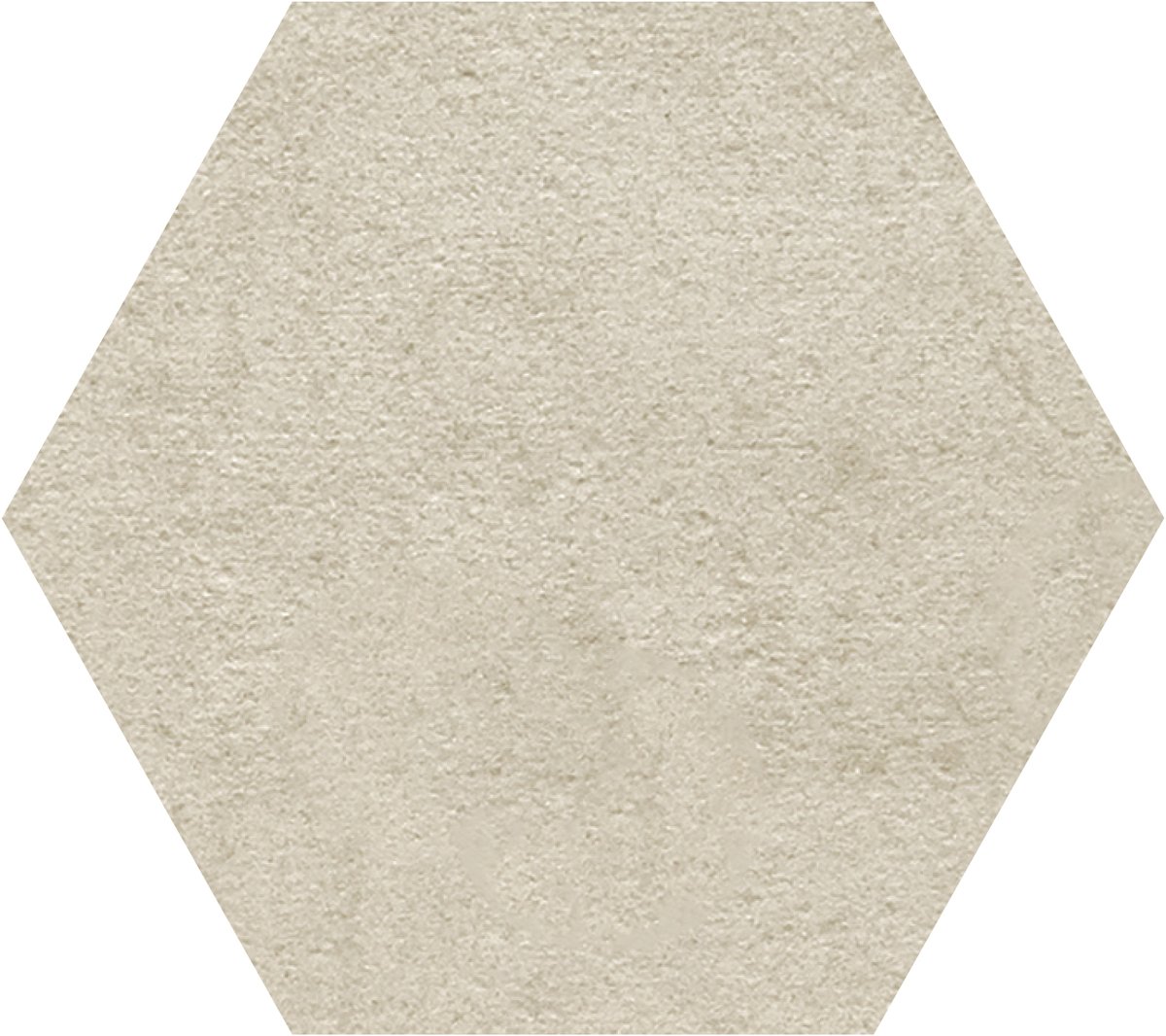 GIGACER Play One Concrete Esagono White 9x9