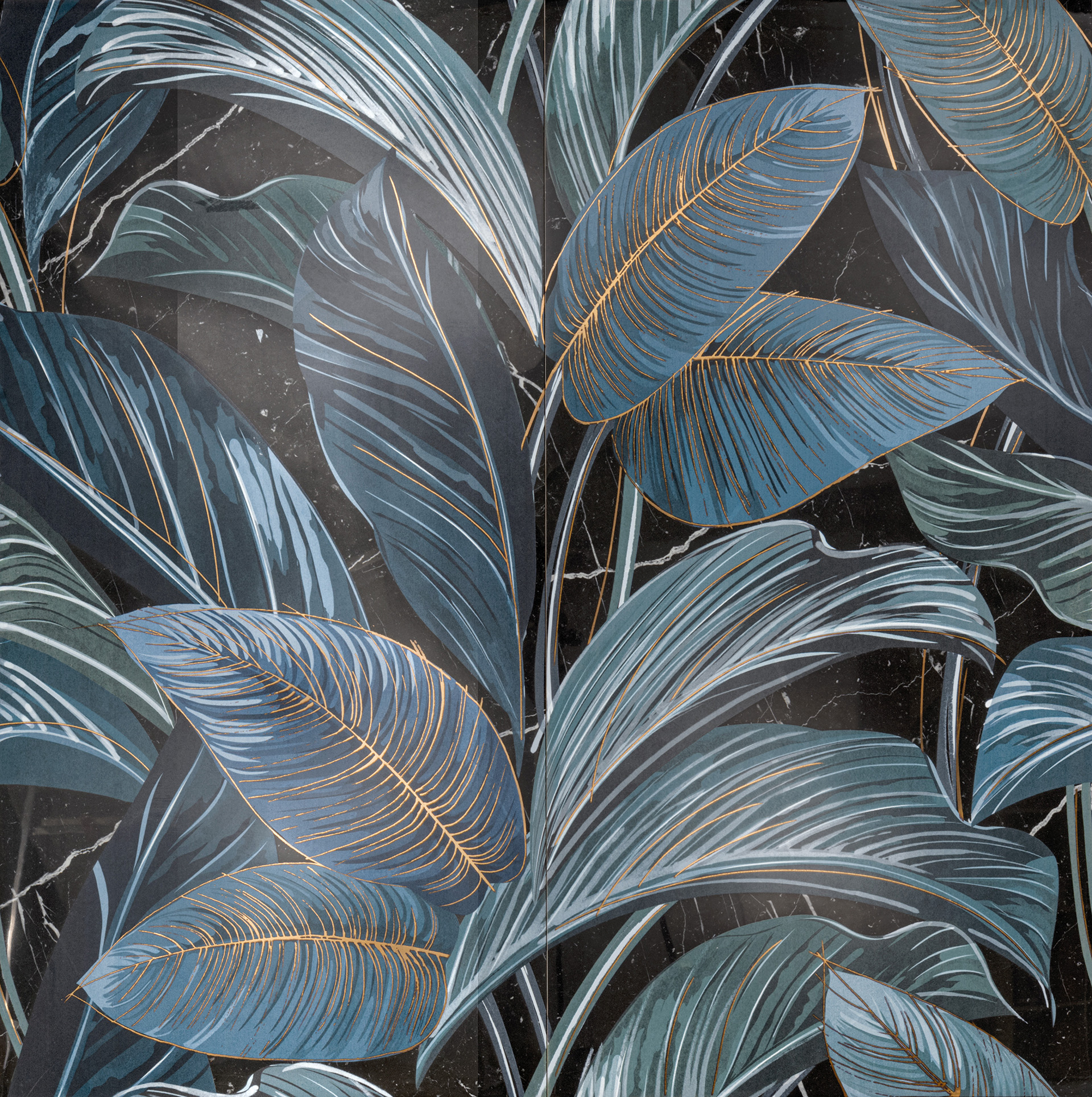 SERENISSIMA Showall W06 Black Leaf 120x120