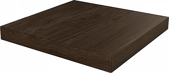 KERAMA MARAZZI Ступень угловая клееная левая Сальветти венге 33x33x0,9