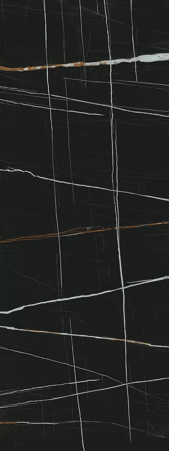 KERAMA MARAZZI Surface Laboratory/Сахара Блэк лаппатированный обрезной 119,5x320x0,6