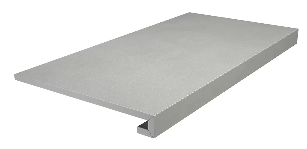 KERAMA MARAZZI Ступень клееная Про Чементо серый матовый 33x60x0,9