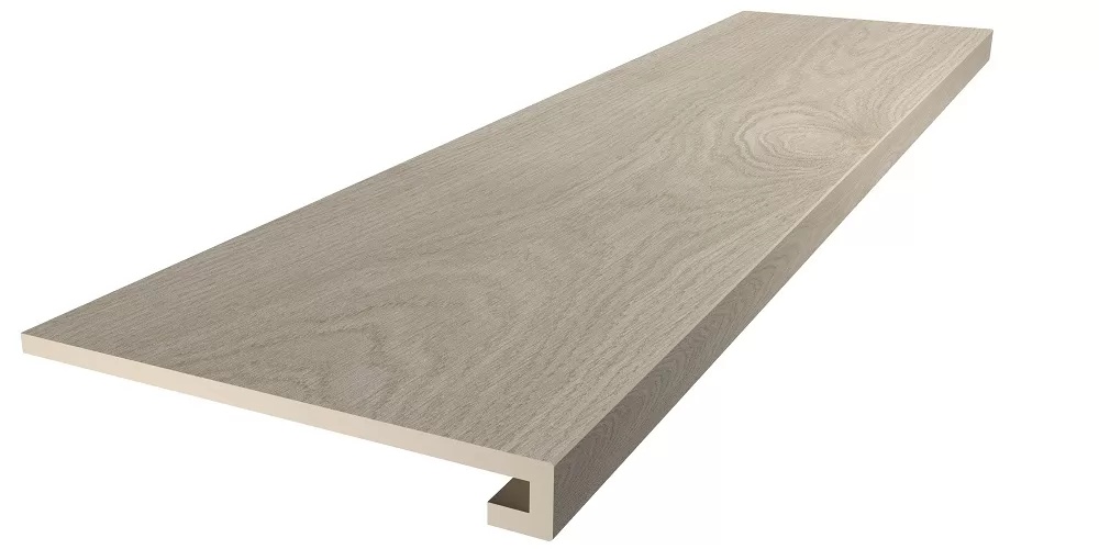 KERAMA MARAZZI Ступень клееная Монтиони бежевый светлый матовый обрезной 33x119,5x0,9