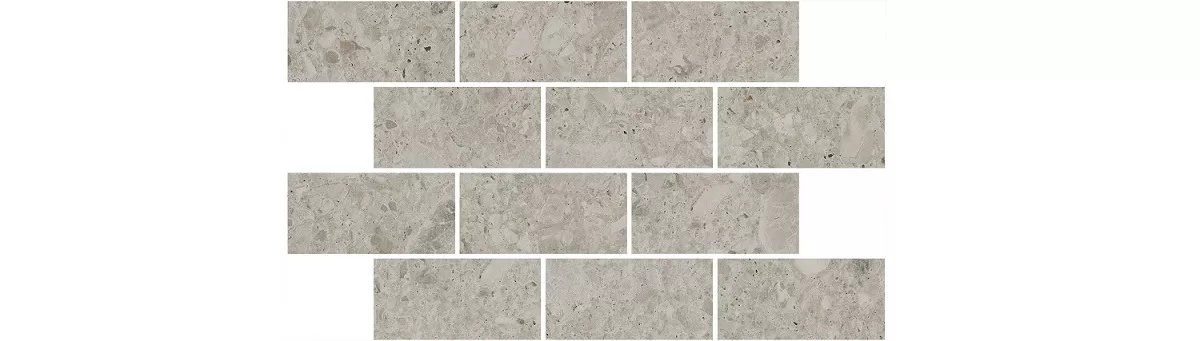 KERAMA MARAZZI Декор Чеппо ди Гре мозаичный бежевый светлый матовый обрезной 34,6x20x0,9
