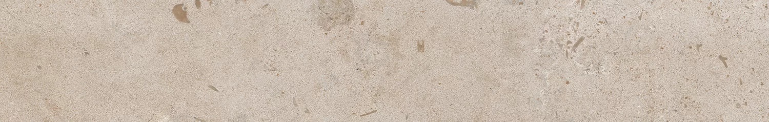 KERAMA MARAZZI Плинтус Про Лаймстоун бежевый темный натуральный обрезной 60x9,5x0,9