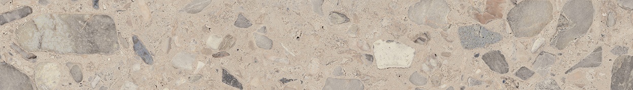 KERAMA MARAZZI Плинтус Тараскон Стоун бежевый светлый матовый обрезной 60x9,5x0,9
