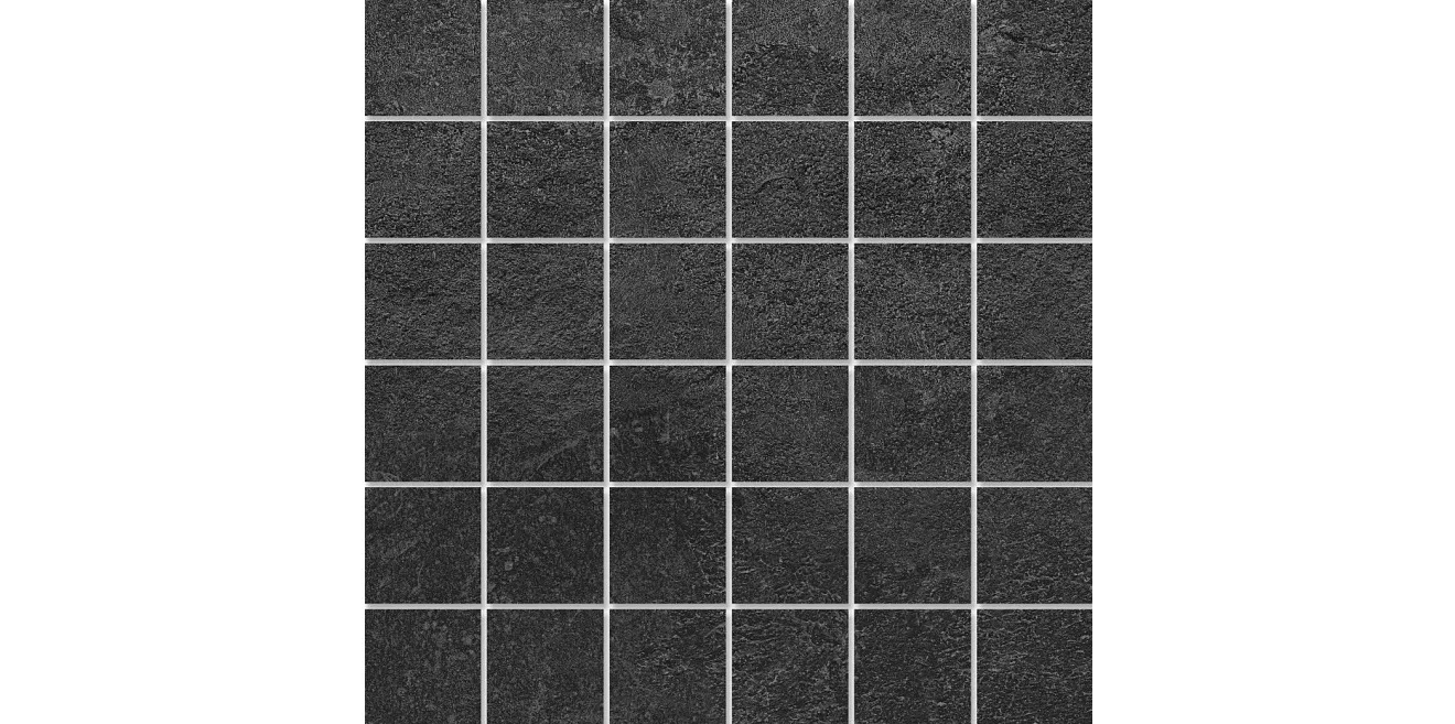 KERAMA MARAZZI Декор Про Стоун черный мозаичный  30x30x0,9