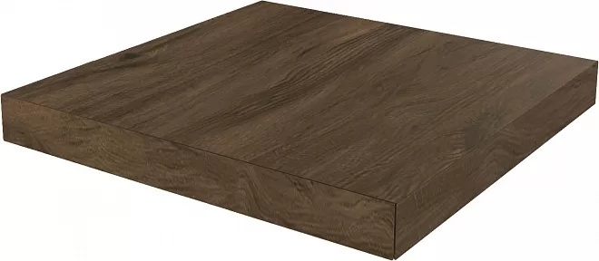 KERAMA MARAZZI Ступень угловая клееная левая Сальветти коричневый 33x33x0,9