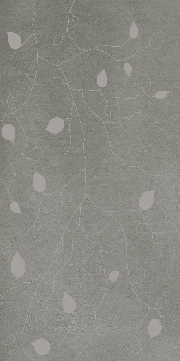 GIGACER Concrete Signs Grey Buds 60x120