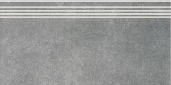 KERAMA MARAZZI Ступень Королевская дорога серый темный обрезной 30x60x0,9