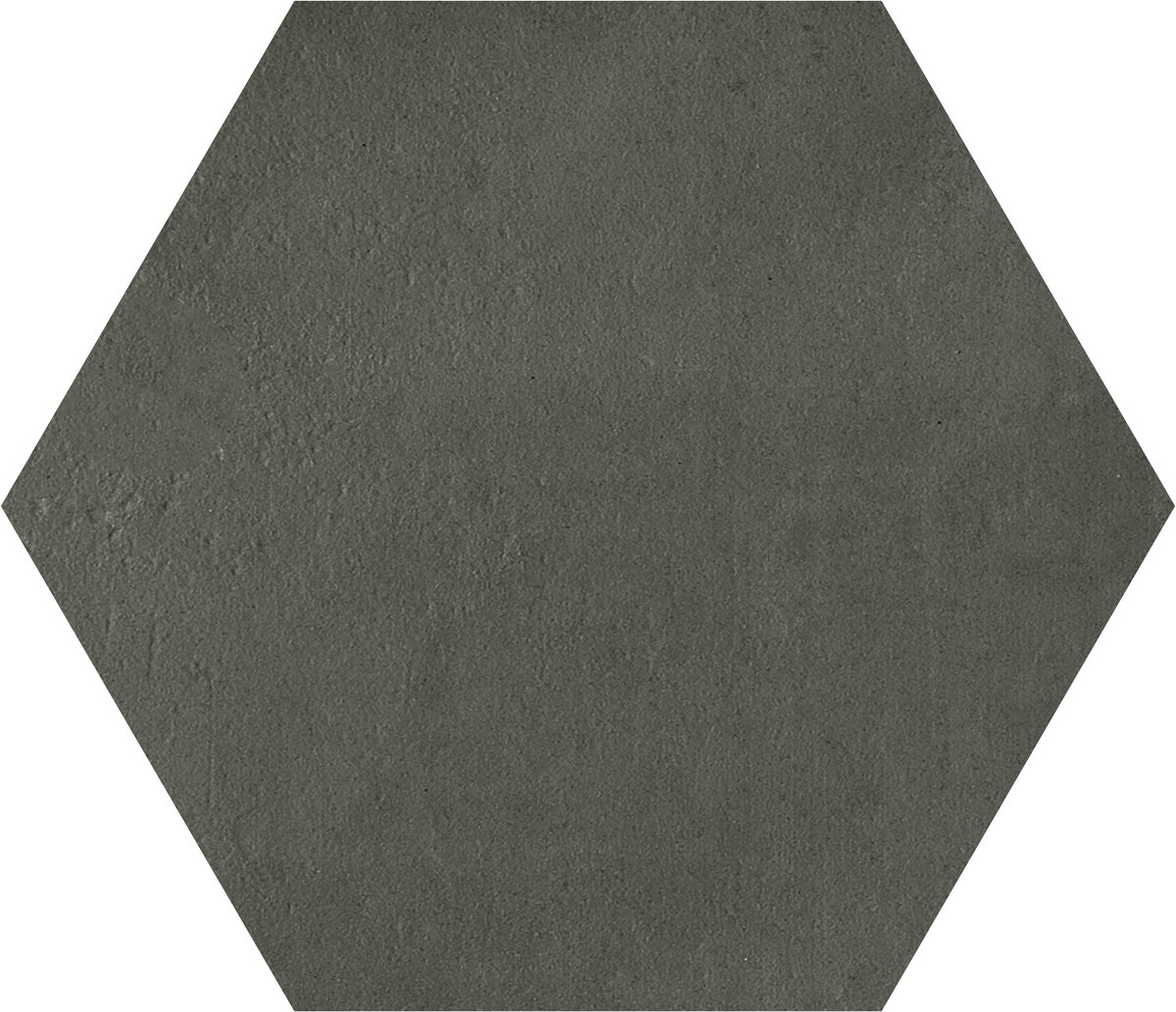 GIGACER Play One Concrete Esagono Smoke 18x18