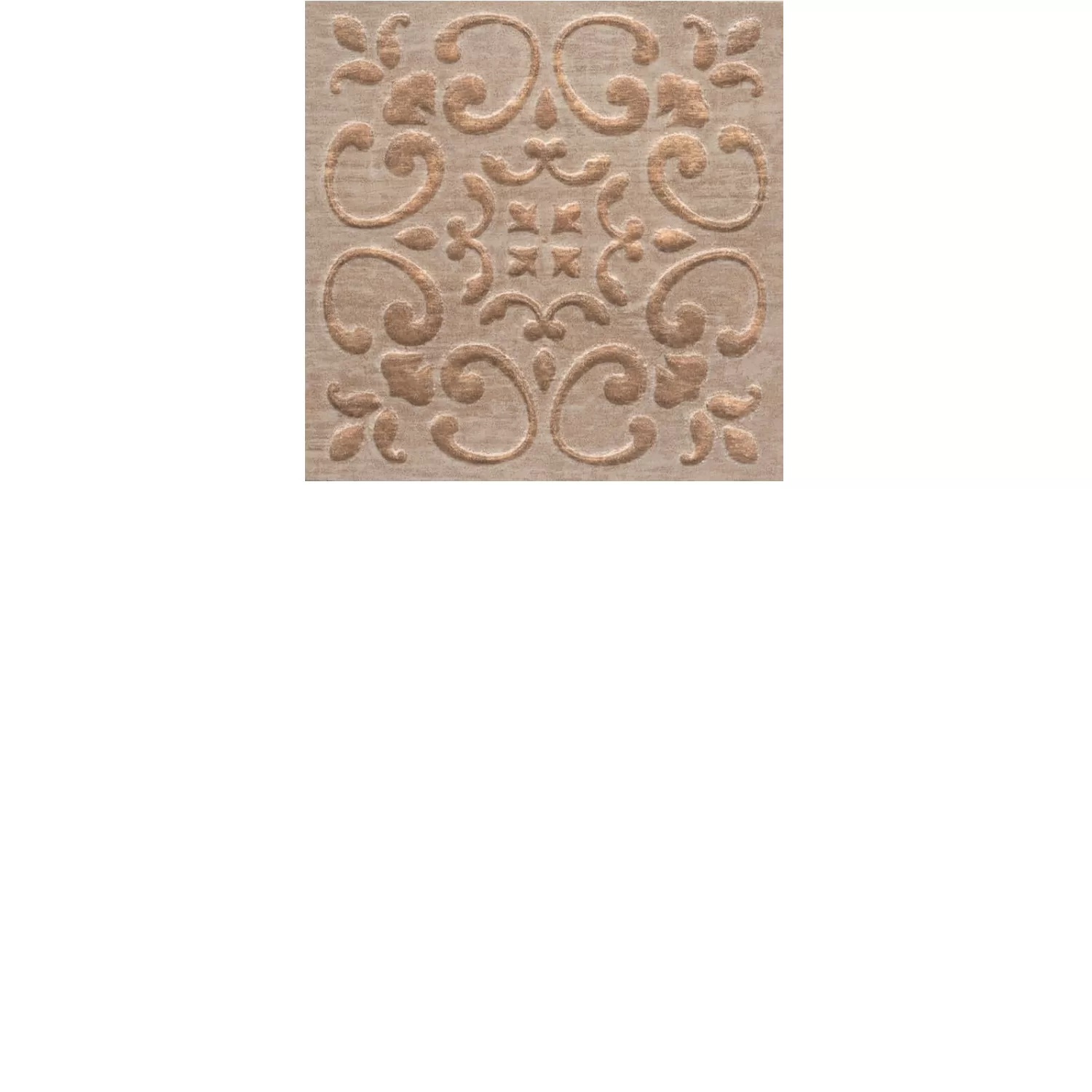 KERAMA MARAZZI Вставка Браш Вуд бежевый  9,9x9,9x0,8 (1_SG1550)