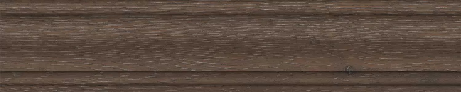 KERAMA MARAZZI Плинтус Тровазо коричневый тёмный матовый 39,8x8x1,55