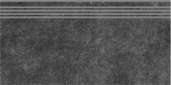KERAMA MARAZZI Ступень Королевская дорога чёрный обрезной 30x60x0,9
