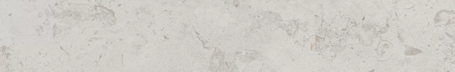 KERAMA MARAZZI Плинтус Про Лаймстоун серый светлый натуральный обрезной 60x9,5x0,9