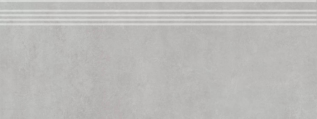 KERAMA MARAZZI Ступень Про Догана серый светлый матовый обрезной 30x80x0,9