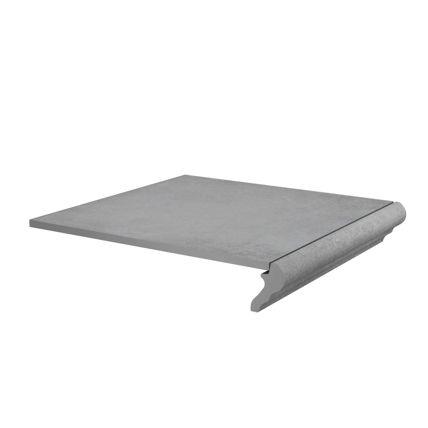 KERAMA MARAZZI Ступень фронтальная Коллиано серый матовый 30x30x0,8