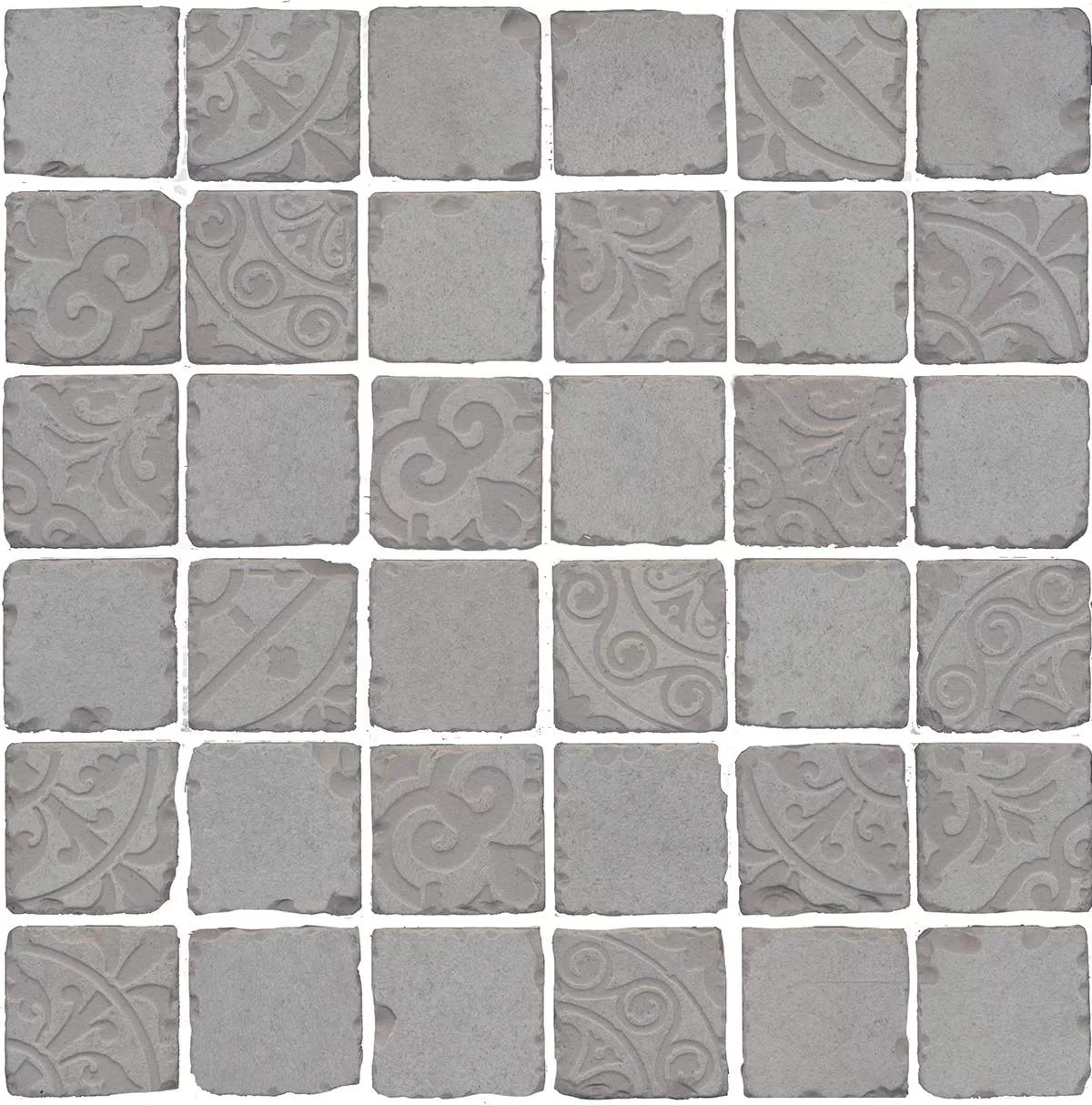 KERAMA MARAZZI Декор Про Фьюче серый мозаичный 30x30x0,9