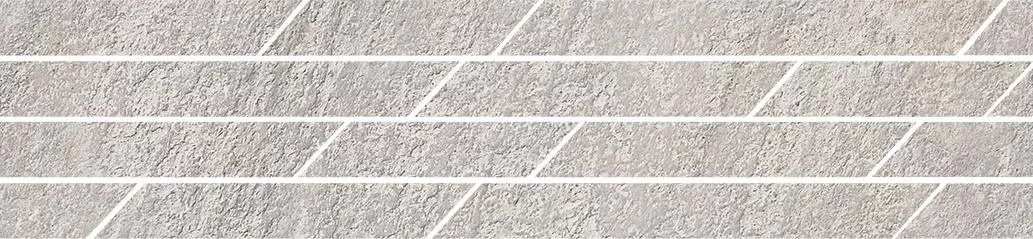 KERAMA MARAZZI Бордюр Гренель серый мозаичный 46,8x9,8x0,9