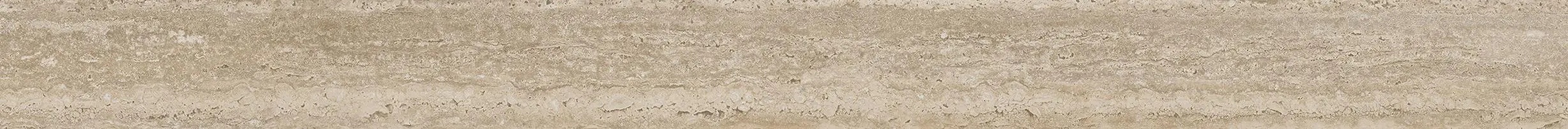 KERAMA MARAZZI Подступенок Про Травертин бежевый матовый обрезной 119,5x10,7x0,9