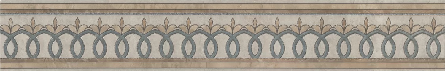 KERAMA MARAZZI Бордюр Эвора глянцевый 60x9,6x0,9