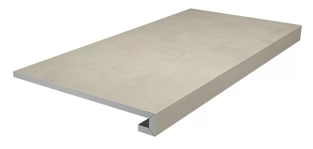 KERAMA MARAZZI Ступень клееная Про Чементо бежевый матовый 33x60x0,9