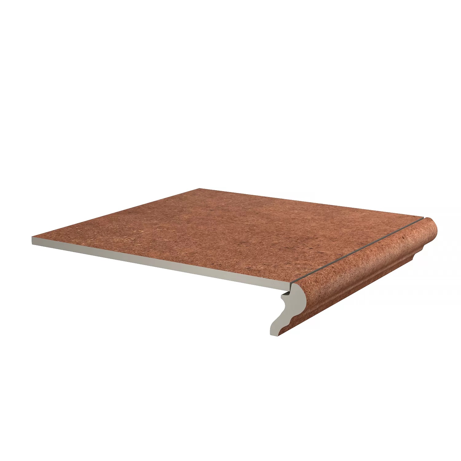 KERAMA MARAZZI Ступень фронтальная Аллея кирпичный  30x30x0,8