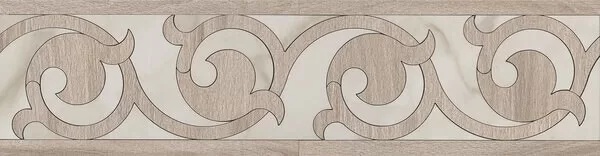 KERAMA MARAZZI Бордюр Карелли наборный 60x15,5x0,9