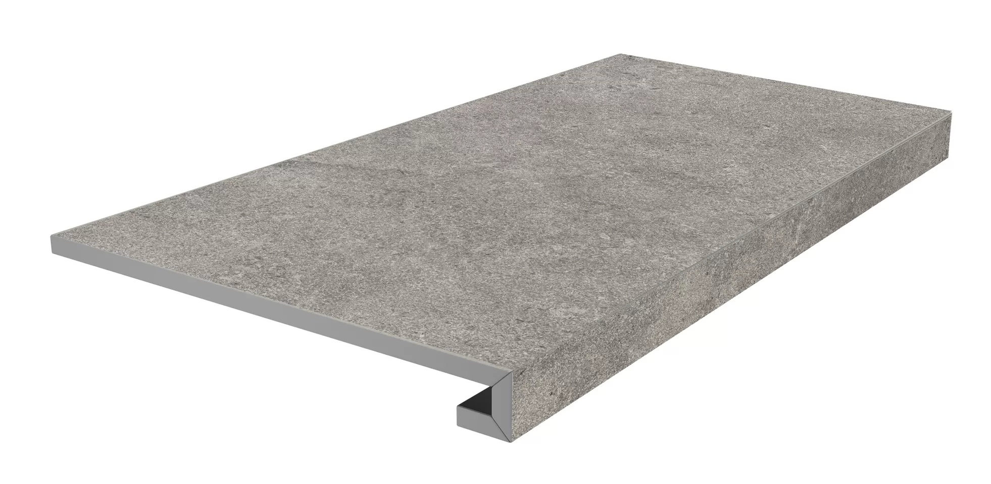 KERAMA MARAZZI Ступень фронтальная клееная Портленд серый матовый обрезной 33x80x0,9