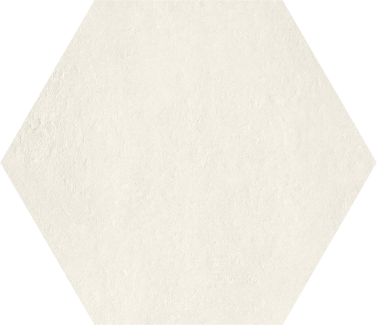 GIGACER Play One Light Esagono Gesso 18x18
